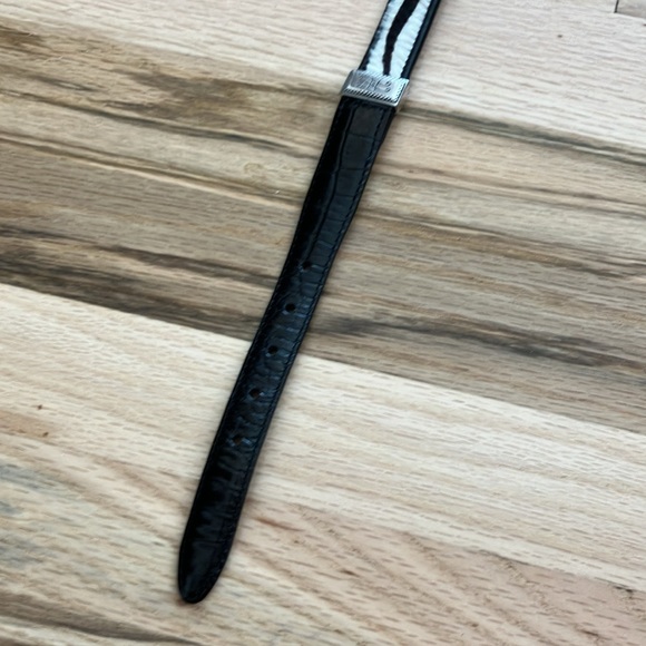 Brighton Women’s 30 Animal Print Belt Medium Cowgirl Western Horse Rodeo - Picture 5 of 10